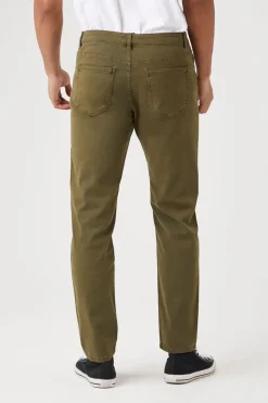 Slim Mid-Rise Pants