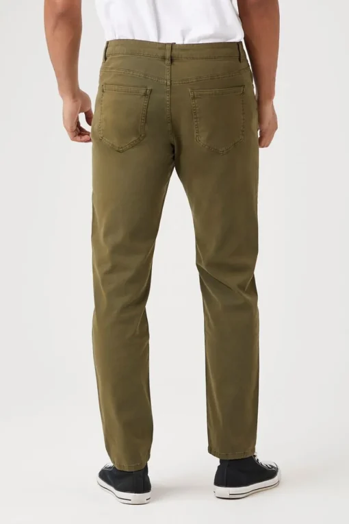 Slim Mid-Rise Pants