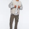 Slim-Fit Denim Cargo Pants
