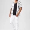 Slim-Fit Distressed Jeans