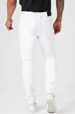 Slim-Fit Distressed Jeans