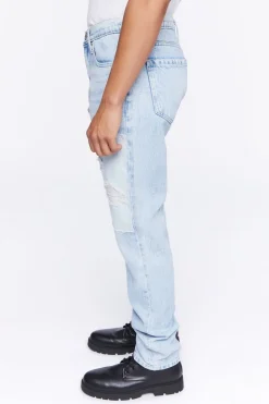 Slim-Fit Reworked Jeans