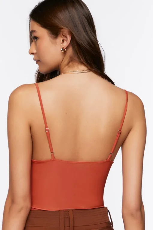 Slinky Cowl Neck Bodysuit