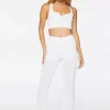 Slinky High-Rise Flare Pants