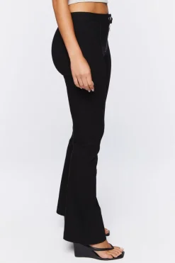 Slinky Knit Flare-Leg Pants