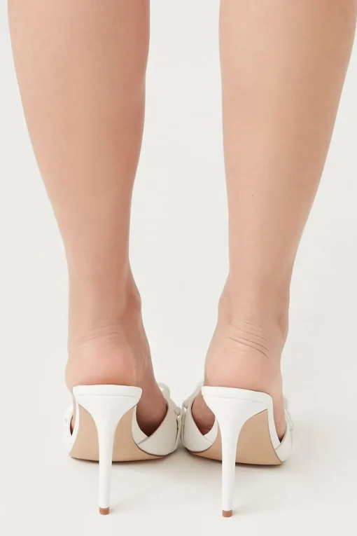 Slip-On Chain Stiletto Heels
