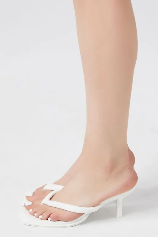 Slip-On Thong Stiletto Heels