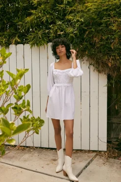 Smocked Mini Dress