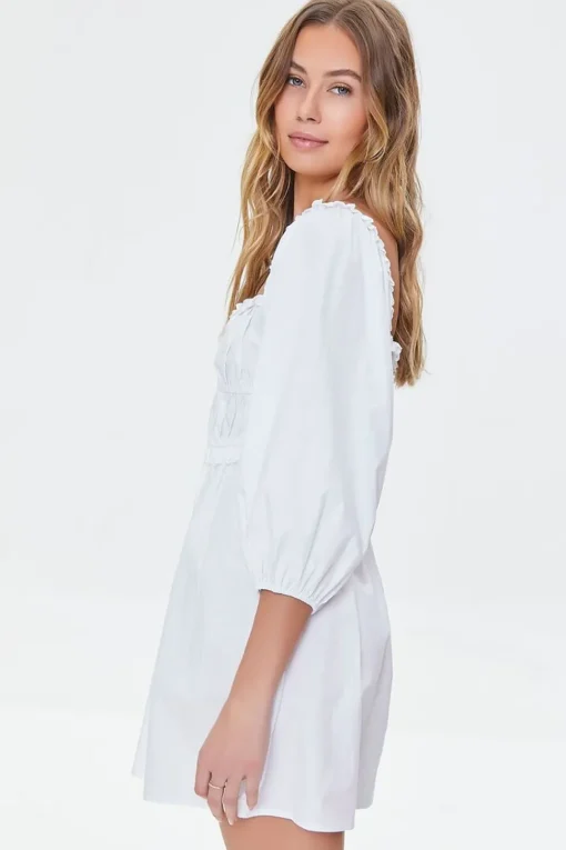 Smocked Mini Dress
