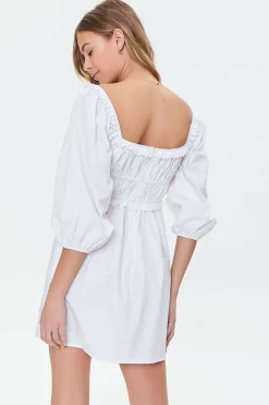 Smocked Mini Dress