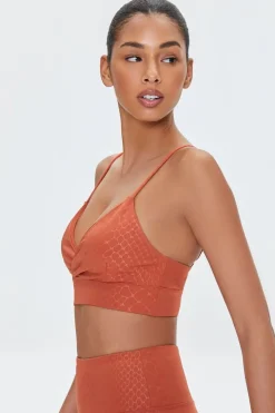 Snake Print Sports Bra