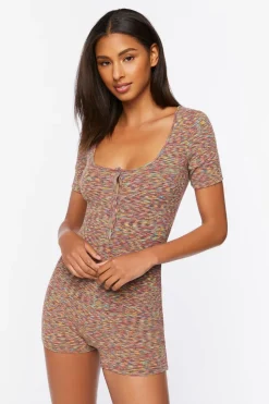 Space Dye Lounge Romper