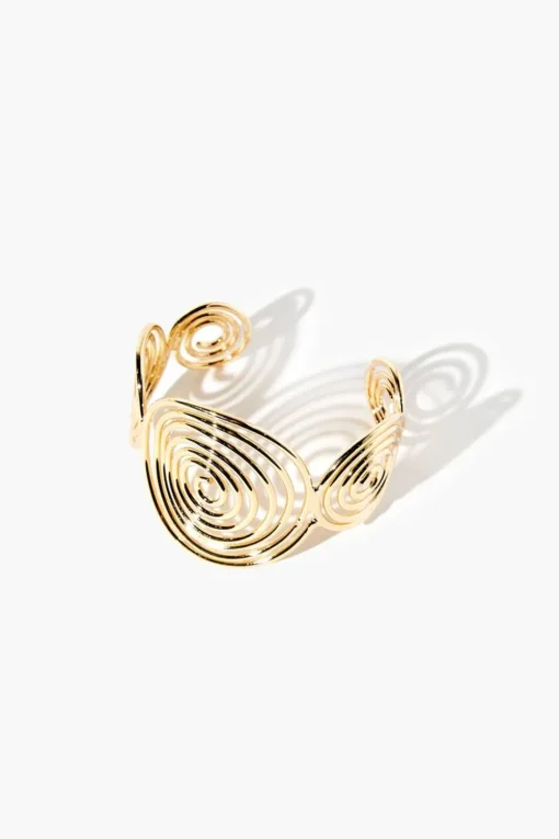 Spiral Cuff Bracelet
