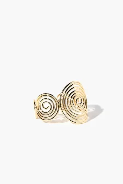 Spiral Cuff Bracelet