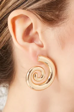 Spiral Drop Earrings