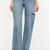 Split High-Rise 90S-Fit Jeans