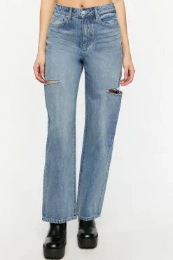 Split High-Rise 90S-Fit Jeans