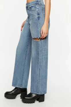 Split High-Rise 90S-Fit Jeans