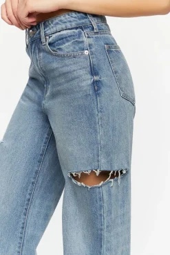 Split High-Rise 90S-Fit Jeans