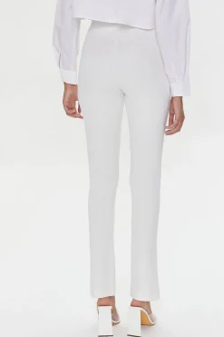 Split Slim-Fit Pants