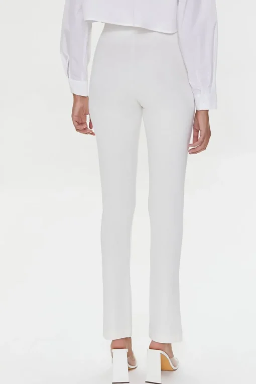 Split Slim-Fit Pants