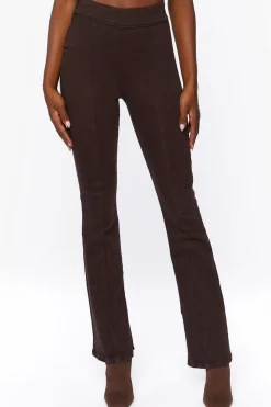 Split-Hem Bootcut Jeans