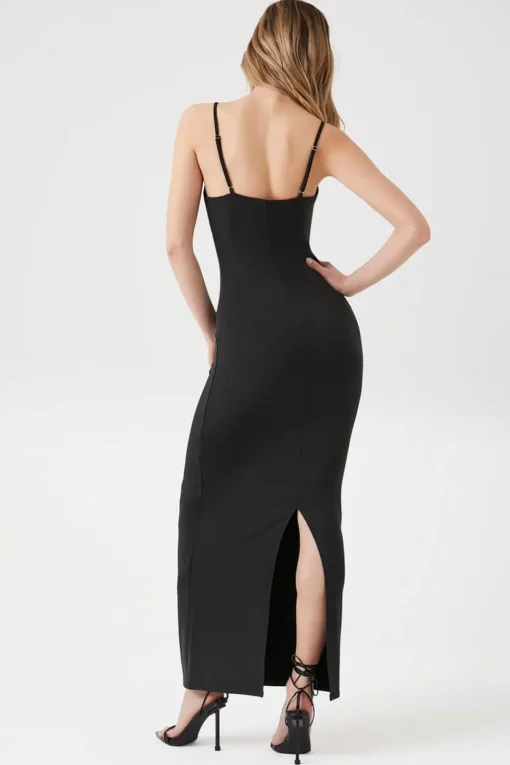 Split-Hem Cami Maxi Dress