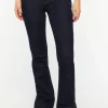 Split-Hem Slim-Fit Jeans