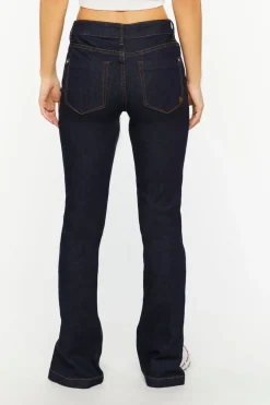 Split-Hem Slim-Fit Jeans