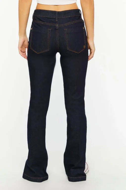 Split-Hem Slim-Fit Jeans
