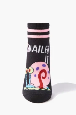 Spongebob Squarepants Graphic Ankle Socks