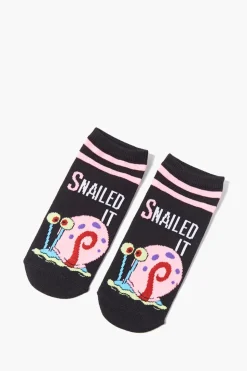 Spongebob Squarepants Graphic Ankle Socks