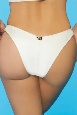 Sports Illustrated High-Leg Bikini Bottoms