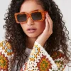 Square Tortoiseshell Sunglasses