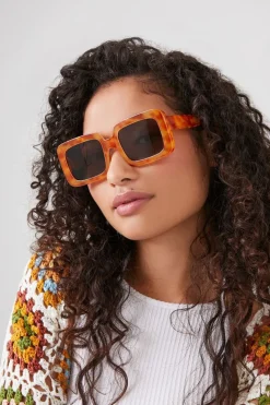 Square Tortoiseshell Sunglasses