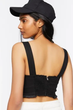 Square-Neck Crop Top