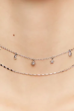Star Charm Necklace Set