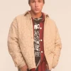 Star Quilted Bomber Jacket