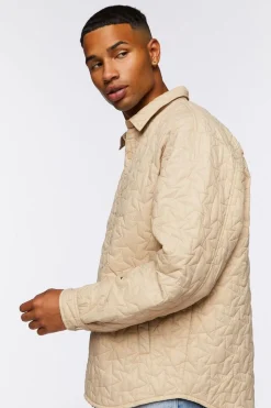 Star Quilted Bomber Jacket