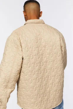 Star Quilted Bomber Jacket