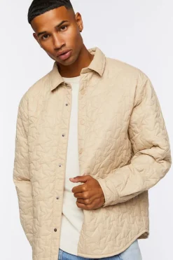 Star Quilted Bomber Jacket