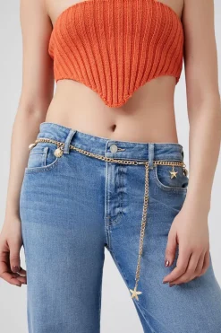 Starfish Charm Chain Belt