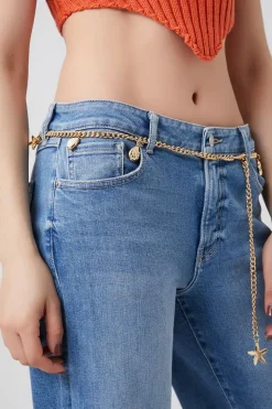 Starfish Charm Chain Belt