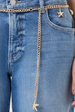 Starfish Charm Chain Belt