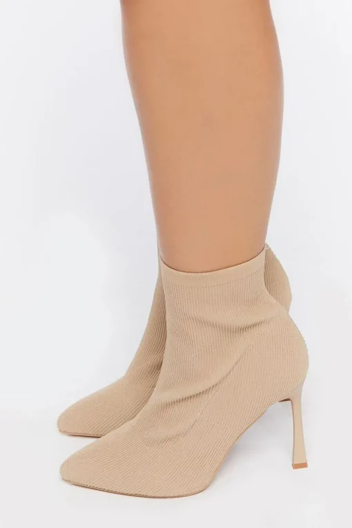 Stiletto Sock Booties (Wide)