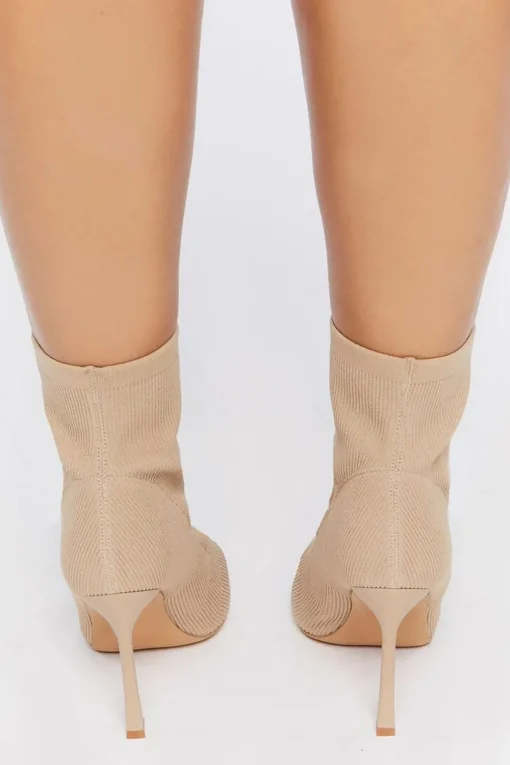 Stiletto Sock Booties (Wide)