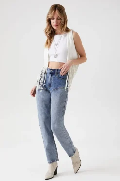 Stonewash Relaxed-Fit Jeans