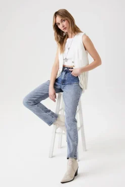 Stonewash Relaxed-Fit Jeans