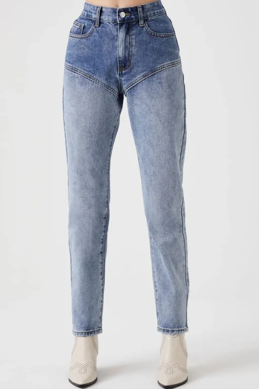 Stonewash Relaxed-Fit Jeans