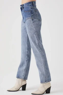 Stonewash Relaxed-Fit Jeans